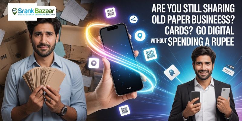 Thumbnail for Are You Still Sharing Old Paper Business Cards? Go Digital Without Spending a Rupee